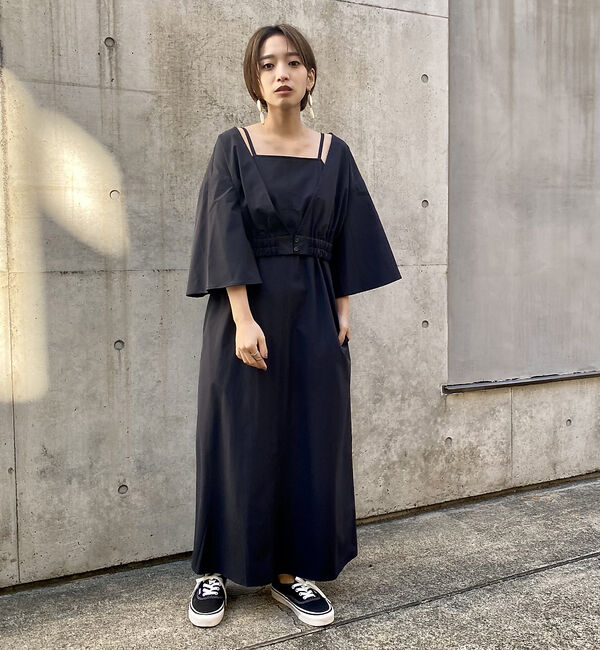 NOMINE「ボレロセットマルチWAYマキシ丈ワンピース」|ワンピース|