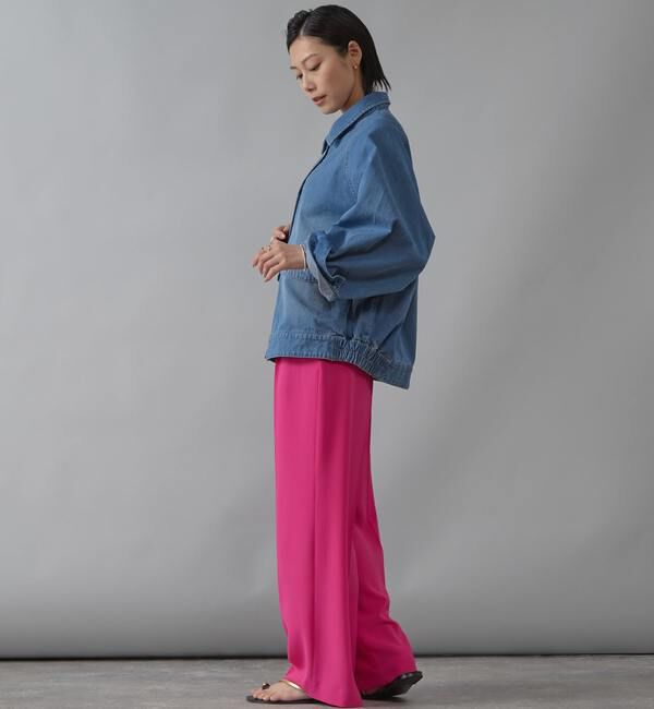 Liesse「ドルマンデニムブルゾン」|ブルゾン・スタジャン|