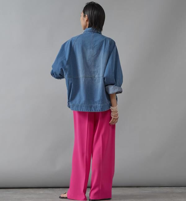 Liesse「ドルマンデニムブルゾン」|ブルゾン・スタジャン|