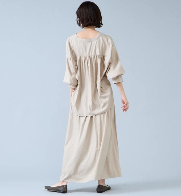 Liesse「シャーリングスカート」|スカート|