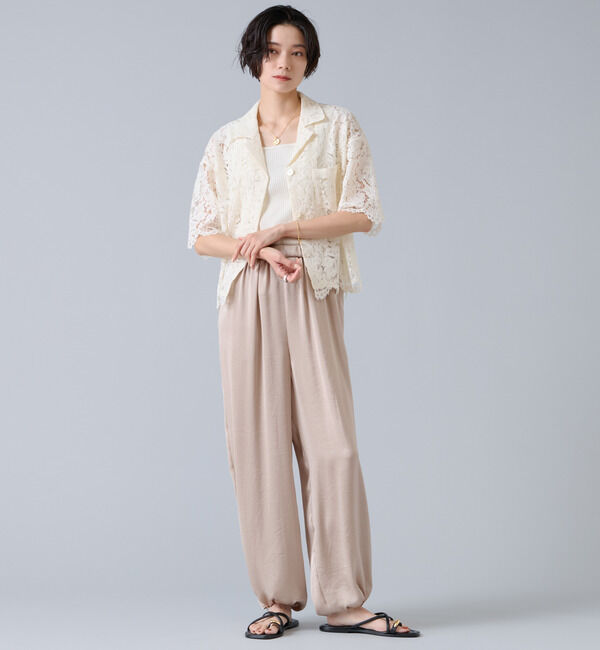 Liesse「サテンバルーンパンツ」|その他|