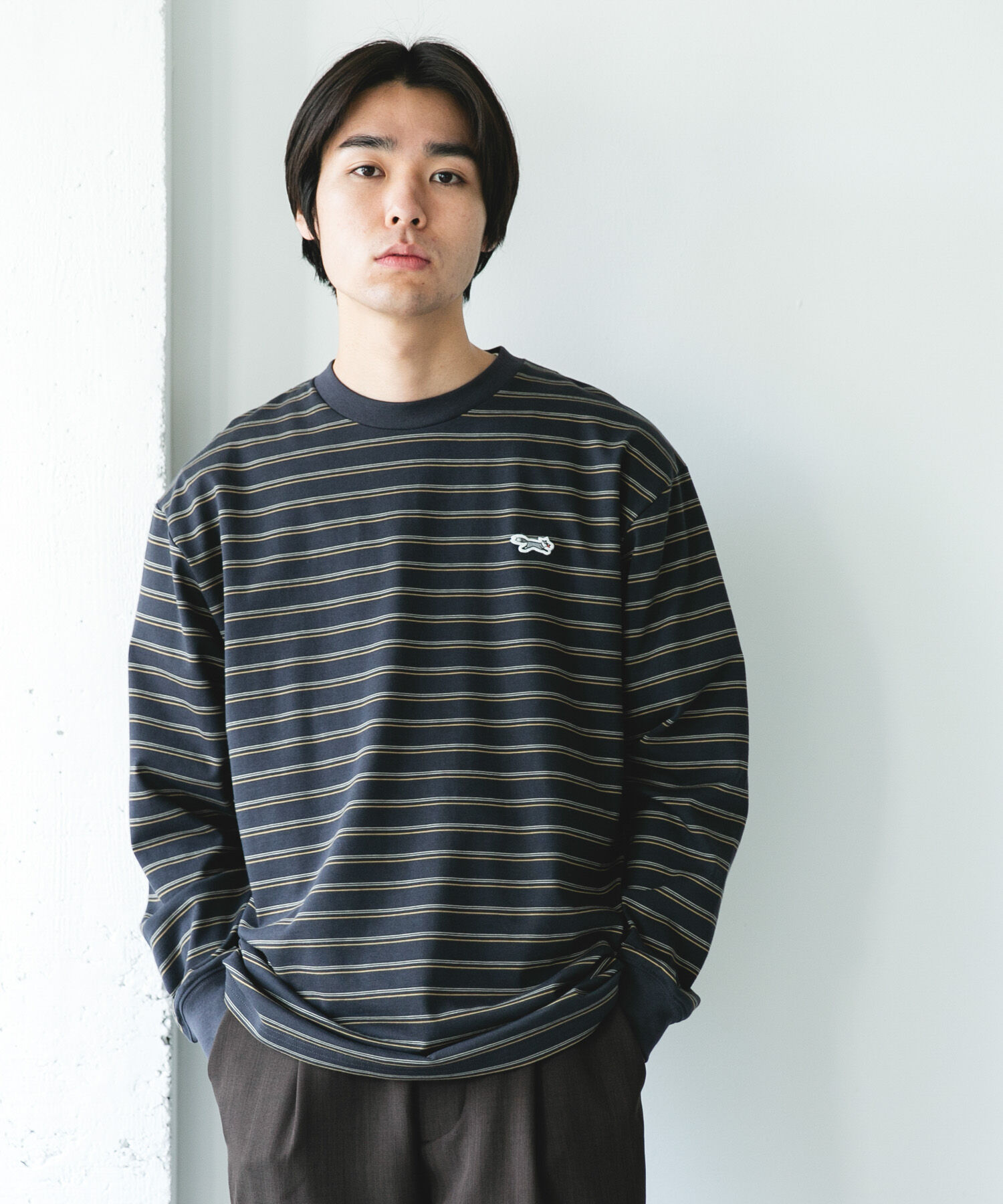 URBAN RESEARCH DOORS「『別注』PENNEYS&times;DOORS　THE FOX 天竺 LONG-SLEEVE T-SHIRTS」|Tシャツ・カットソー|