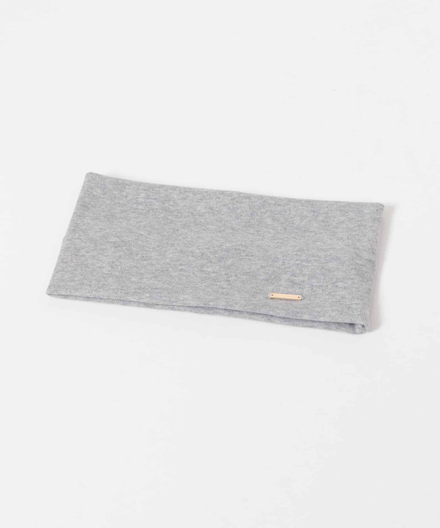 URBAN RESEARCH DOORS「プレート付きヘアバンド」|ヘアバンド|グレー