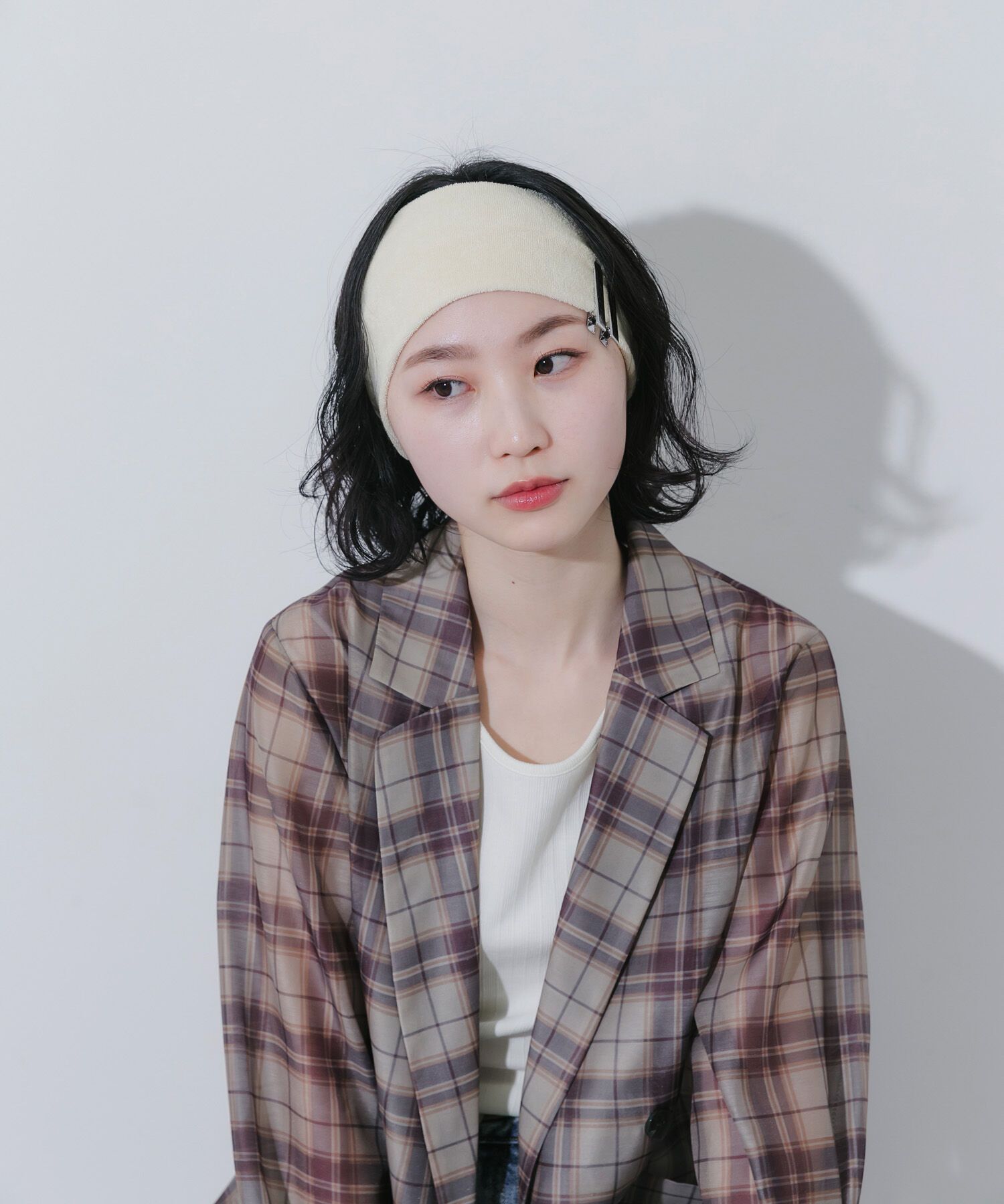 SMELLY「パイルヘアターバン」|ヘアバンド|