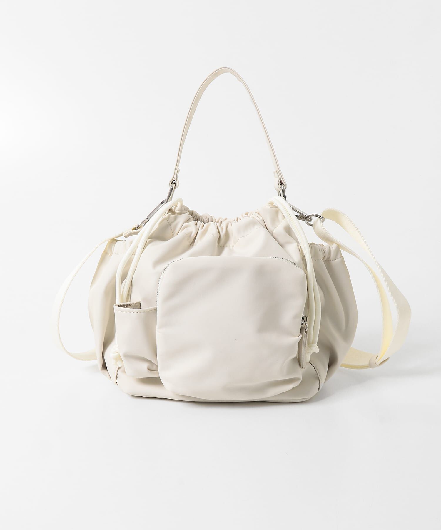 SENSE OF PLACE by URBAN RESEARCH「『撥水』ポケットデザインナイロンバッグ」|ハンドバッグ|