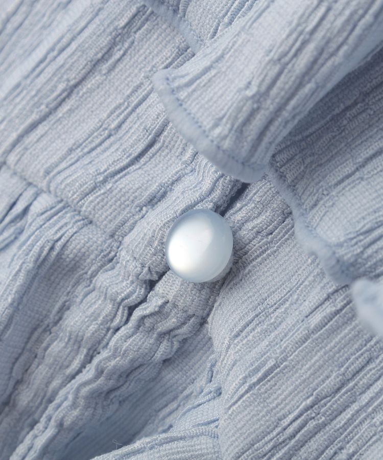 earth music&ecology「ラッフルカラーカットブラウス」|シャツ・ブラウス|