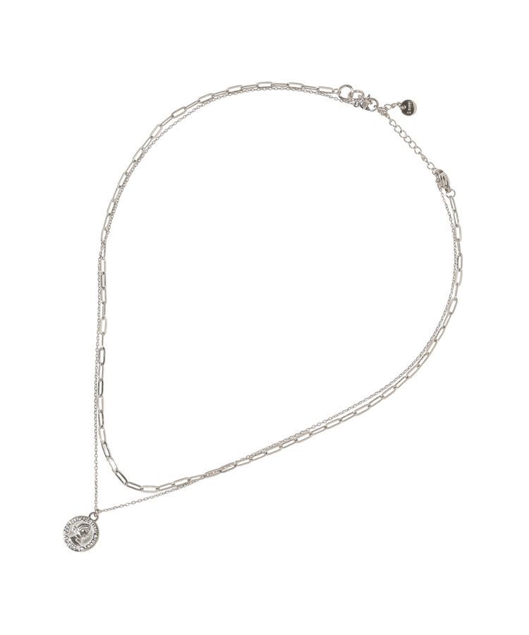 earth music&ecology「【ステンレス】2SET コインネックレス」|ネックレス|