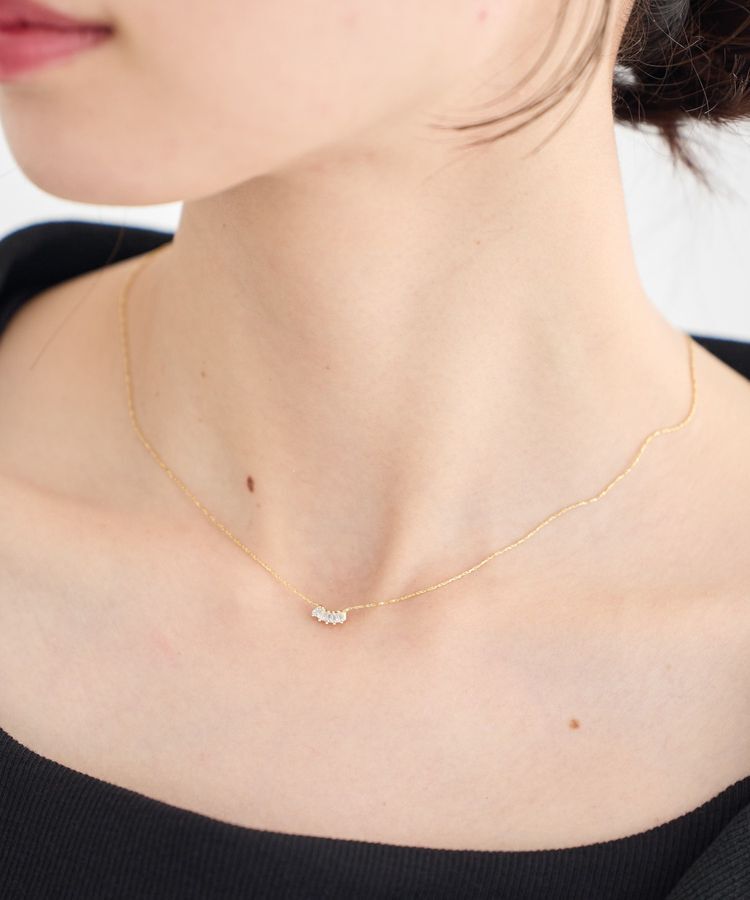 earth music&ecology「プチビジューネックレス」|ネックレス|