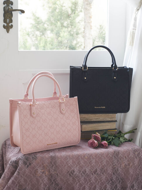 Maison de FLEUR「モノグラムトートバッグ」|トートバッグ|