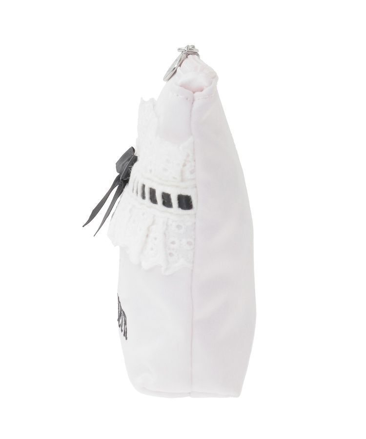 Maison de FLEUR「コットンフリルポーチ」|ポーチ|