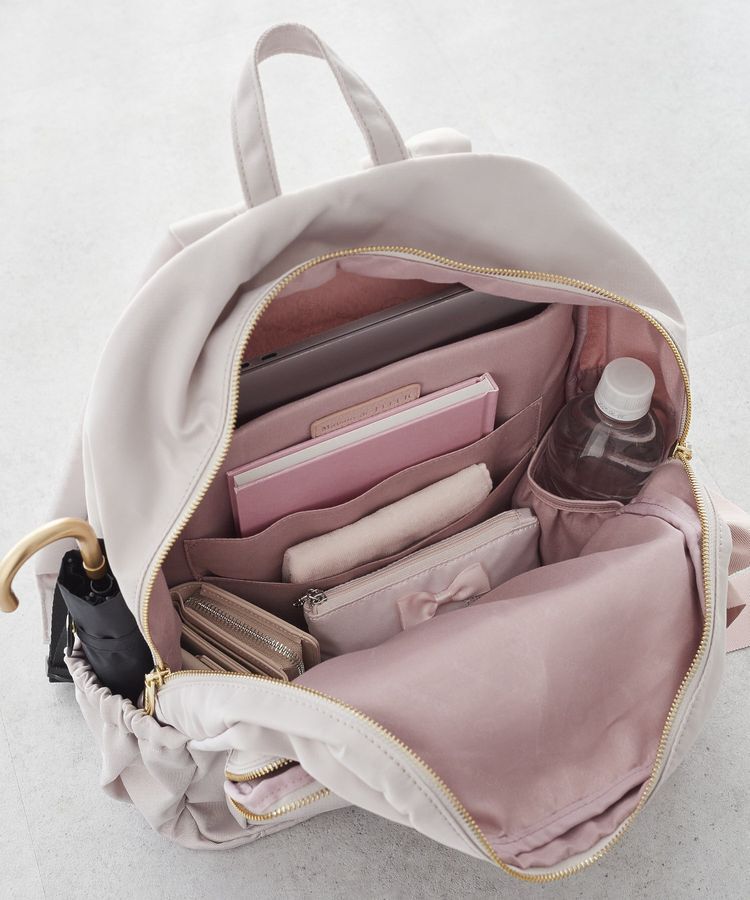 Maison de FLEUR「【撥水加工/19L】キャリーオンリュック」|リュック|