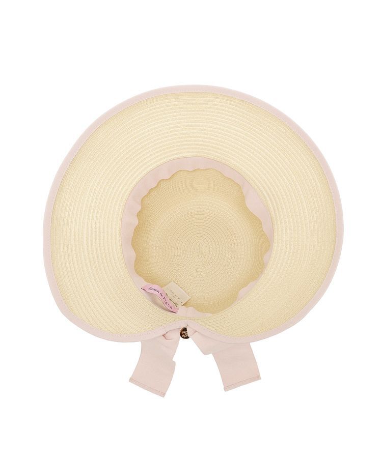 Maison de FLEUR「【手洗い可能】パールリボンスリットハット」|その他|
