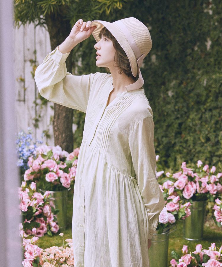 Maison de FLEUR「【手洗い可能】パールリボンスリットハット」|その他|