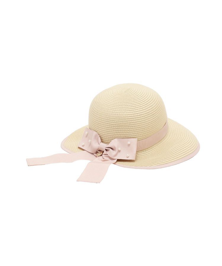 Maison de FLEUR「【手洗い可能】パールリボンスリットハット」|その他|