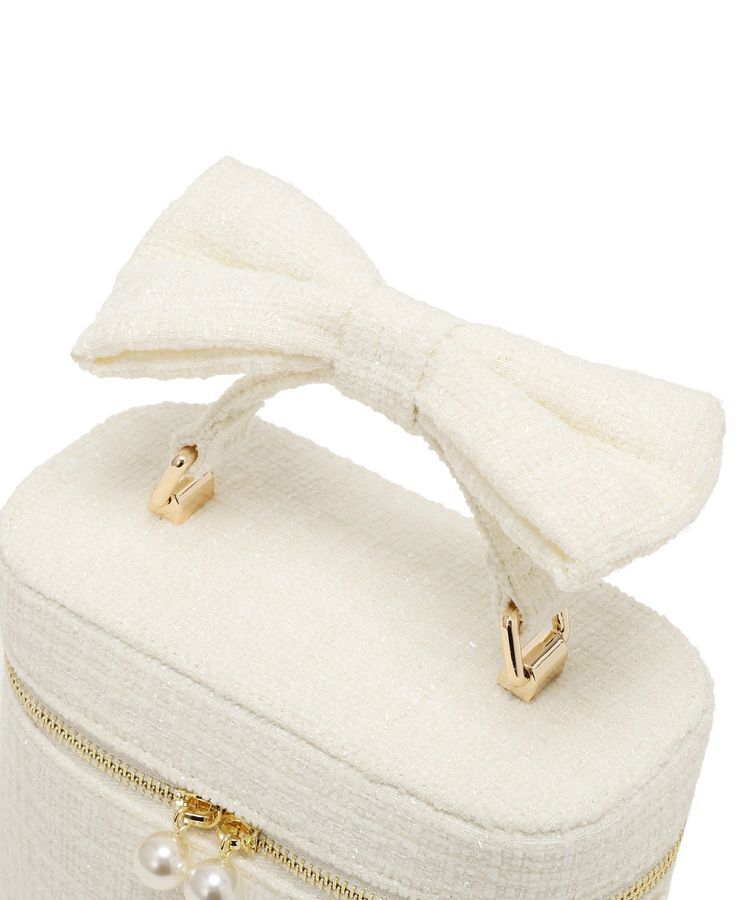 Maison de FLEUR「ツイードキューブショルダーバッグ」|ハンドバッグ|