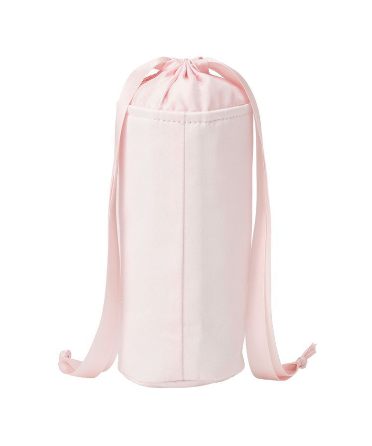 Maison de FLEUR「【保冷機能付き】サテン巾着ボトルケース」|ポーチ|