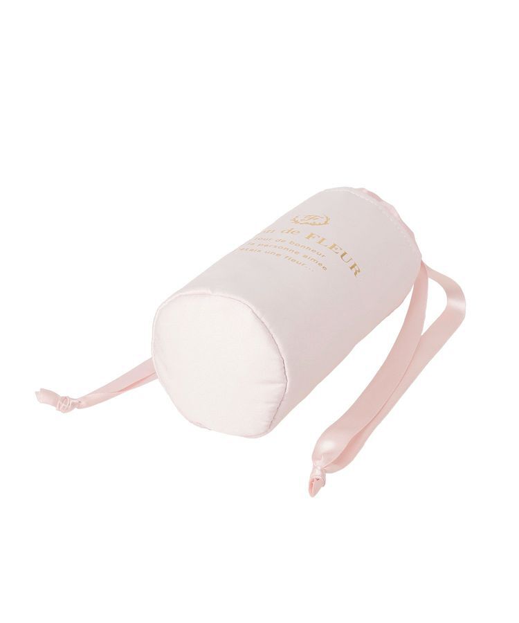 Maison de FLEUR「【保冷機能付き】サテン巾着ボトルケース」|ポーチ|
