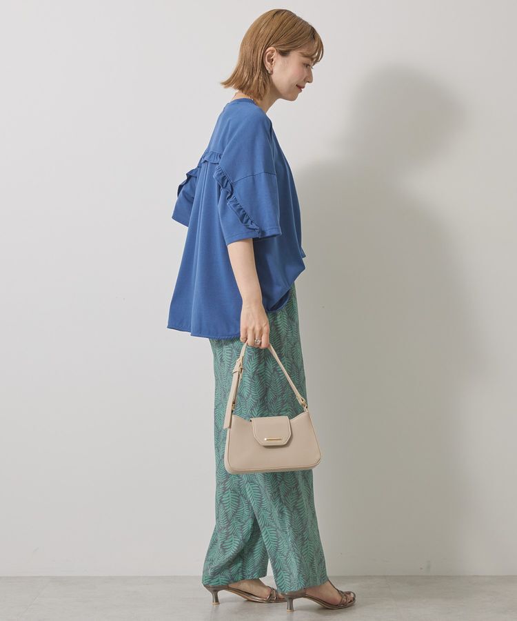 AMERICAN HOLIC「バックフリルラウンドカットプルオーバー」|Tシャツ・カットソー|