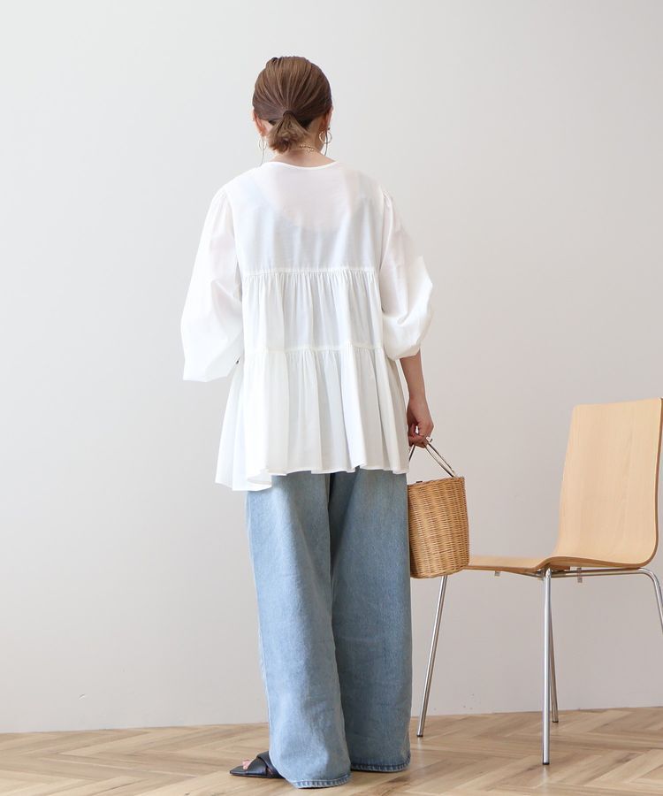 AMERICAN HOLIC「【WEB限定】ティアードギャザーブラウス」|シャツ・ブラウス|