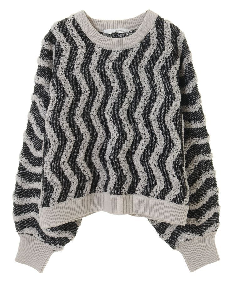 Green Parks「・ELENCARE DUE ブークレナミナミニット」|ニット・セーター|