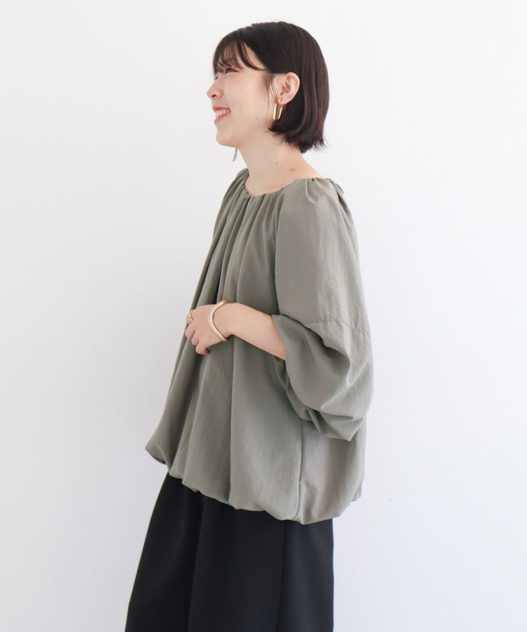 Green Parks「・ELENCARE DUE バルーンブラウス」|シャツ・ブラウス|