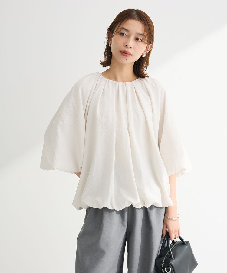 Green Parks「・ELENCARE DUE バルーンブラウス」|シャツ・ブラウス|