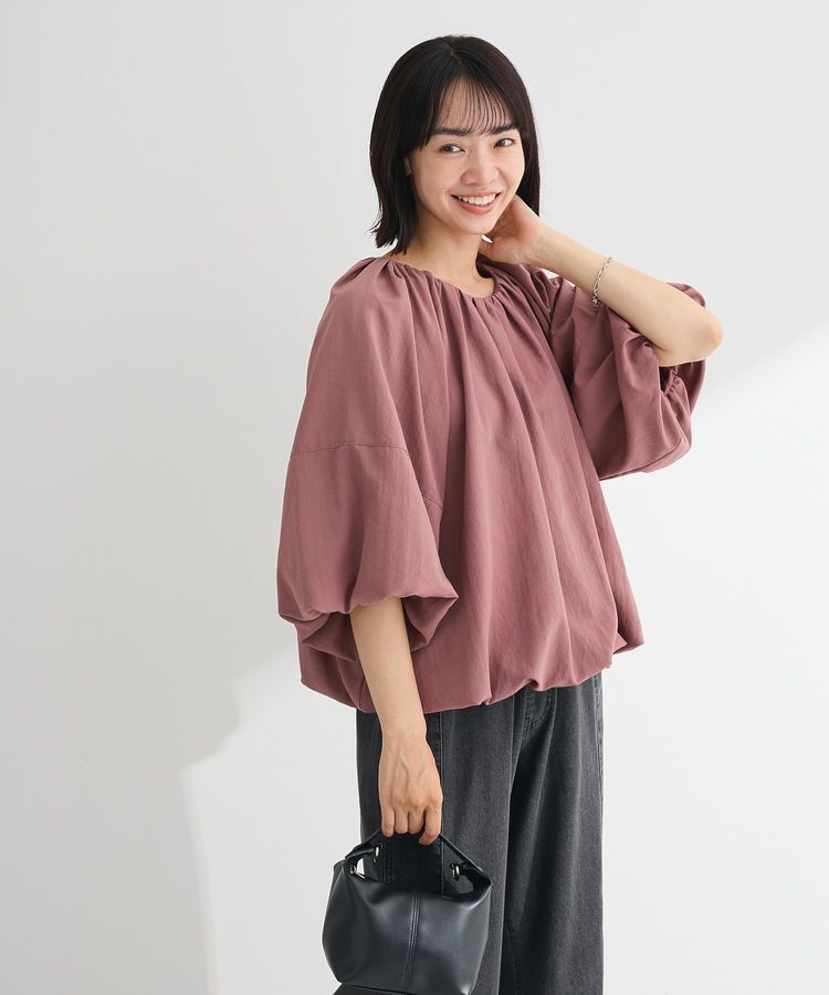 Green Parks「・ELENCARE DUE バルーンブラウス」|シャツ・ブラウス|Pink