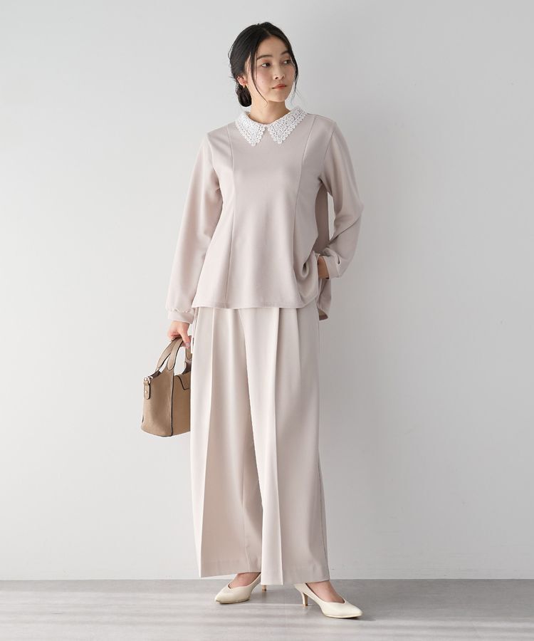 YECCA VECCA「メタルベルトワイドパンツ」|その他|