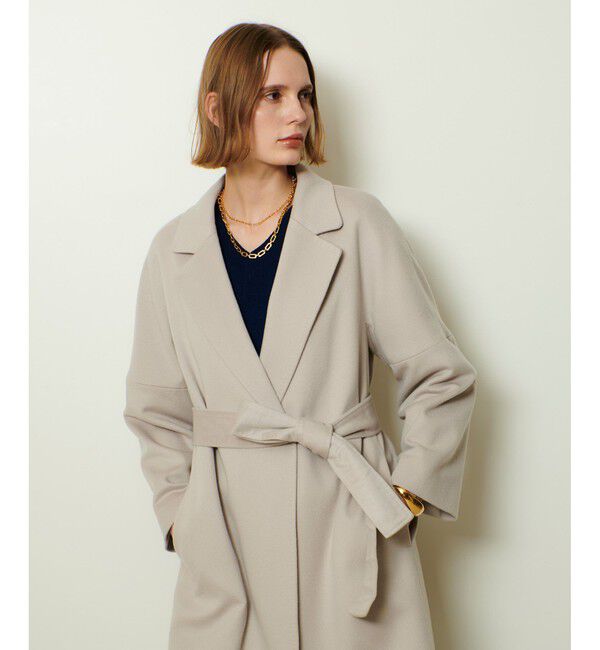 allureville「WEB限定 カシミヤビーバーコート」|ダッフルコート|