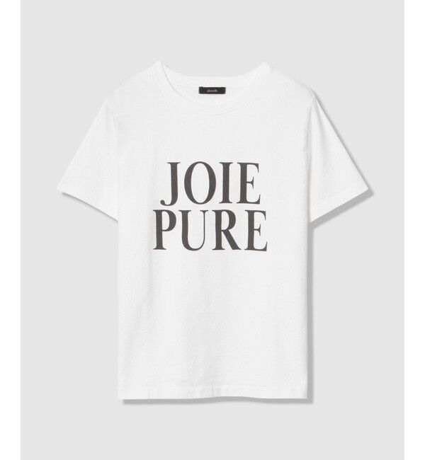 allureville「ピグメントダイクラシックロゴT」|Tシャツ・カットソー|オフホワイト