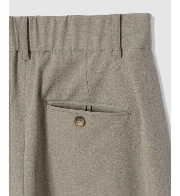 allureville「WEB ルミネ別注 ディープタックパンツ」|チノ|