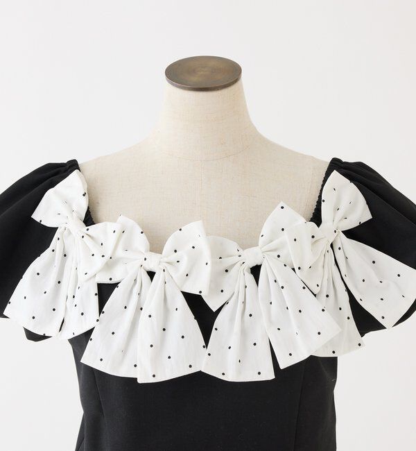  「【Black Ribbon Collection】メニーリボンブラウス」|シャツ・ブラウス|