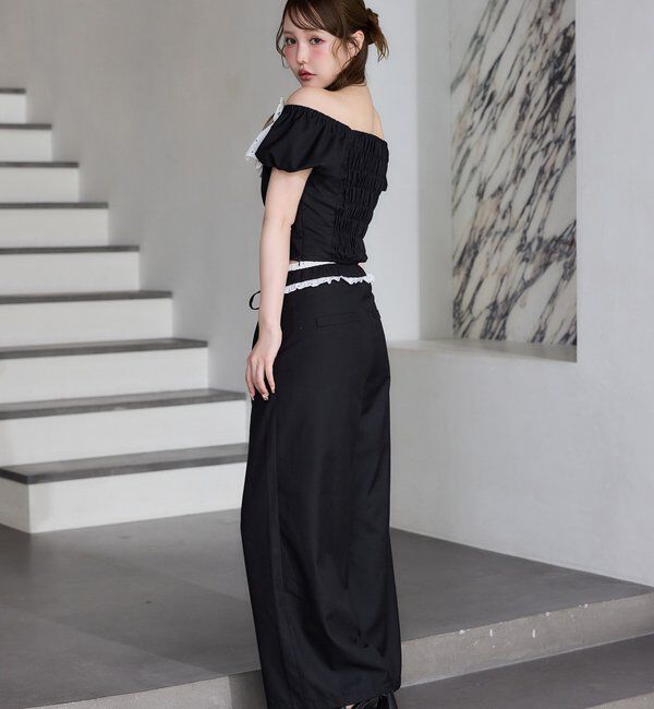  「【Black Ribbon Collection】メニーリボンブラウス」|シャツ・ブラウス|