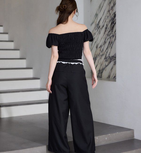  「【Black Ribbon Collection】メニーリボンブラウス」|シャツ・ブラウス|