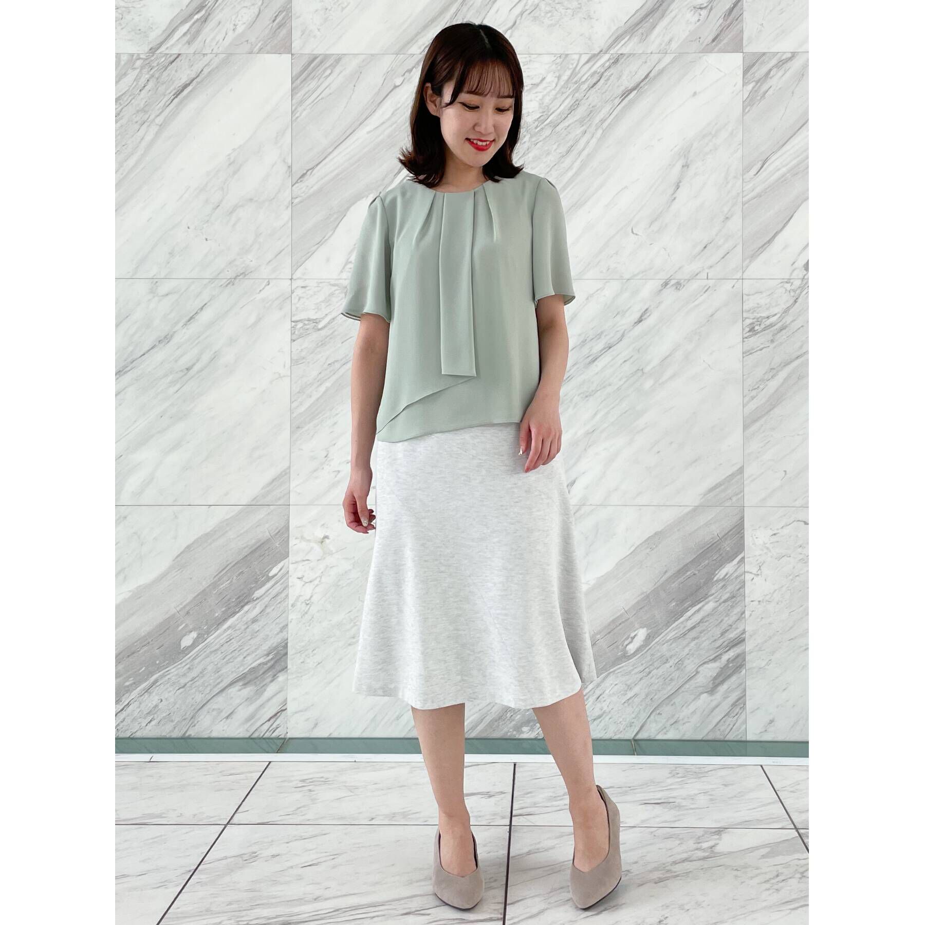 Reflect「【匠シリーズ/UVカット/洗える/接触冷感】夏匠フレアスカート」|スカート|