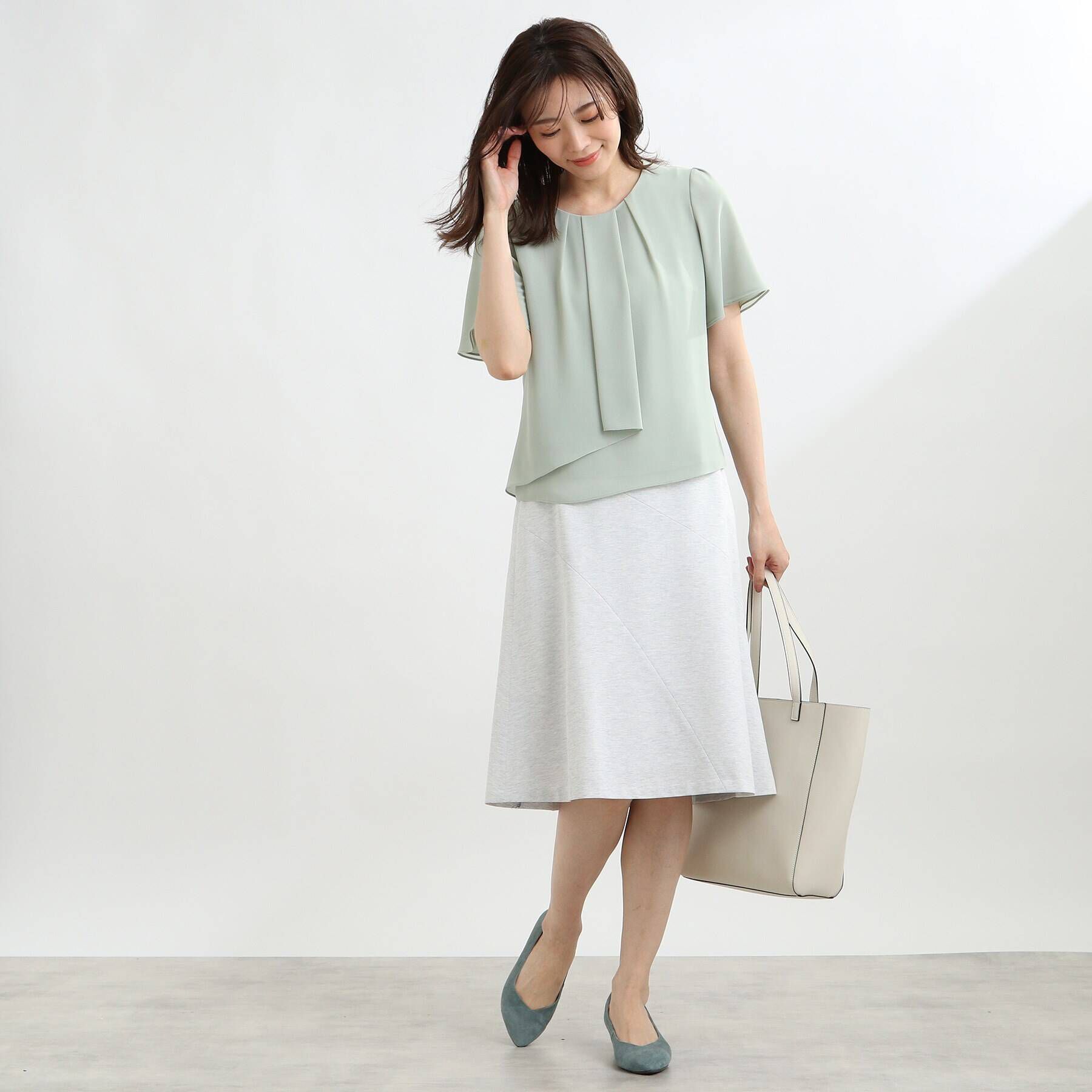 Reflect「【匠シリーズ/UVカット/洗える/接触冷感】夏匠フレアスカート」|スカート|