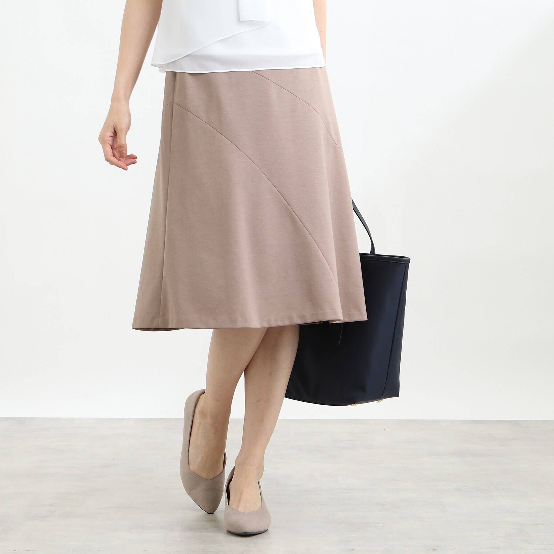 Reflect「【匠シリーズ/UVカット/洗える/接触冷感】夏匠フレアスカート」|スカート|