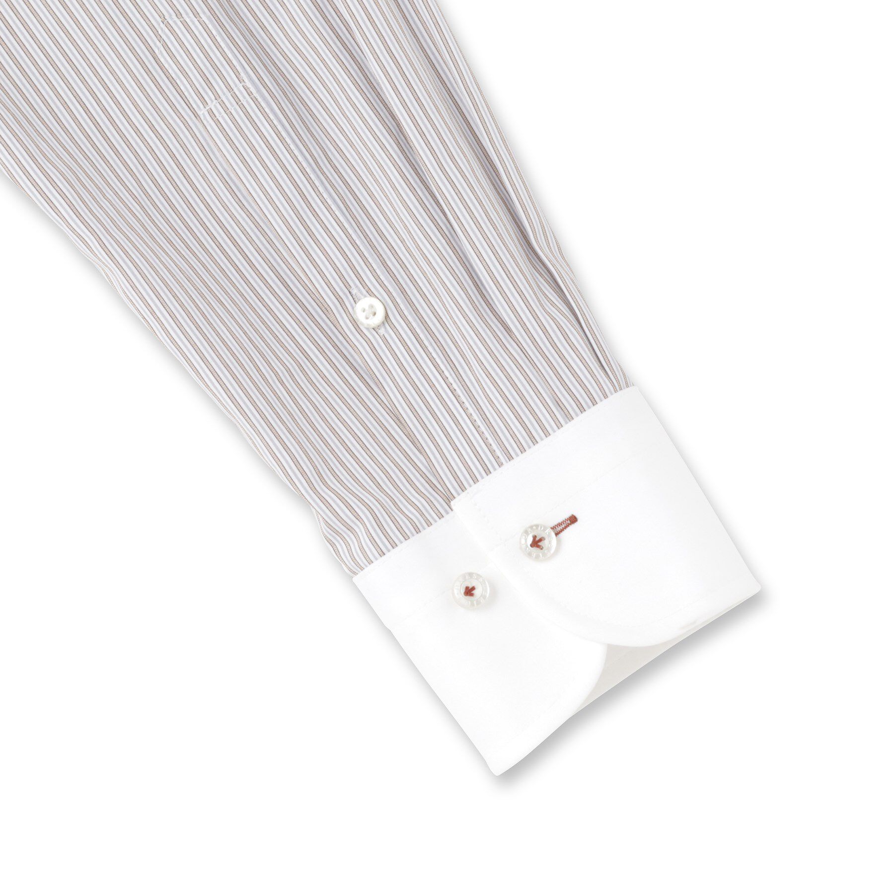 DRESSTERIOR「レギュラーカラークレリック ストライプドレスシャツ」|シャツ・ブラウス|