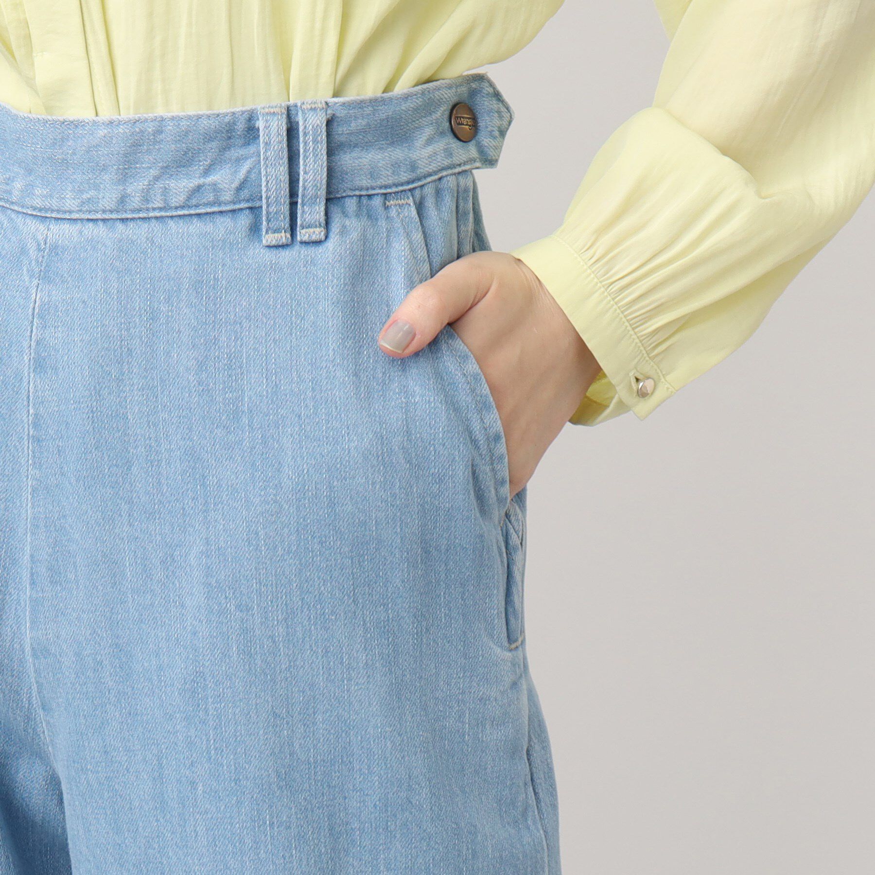 grove「【別注】Wrangler バギーパンツ」|デニム|