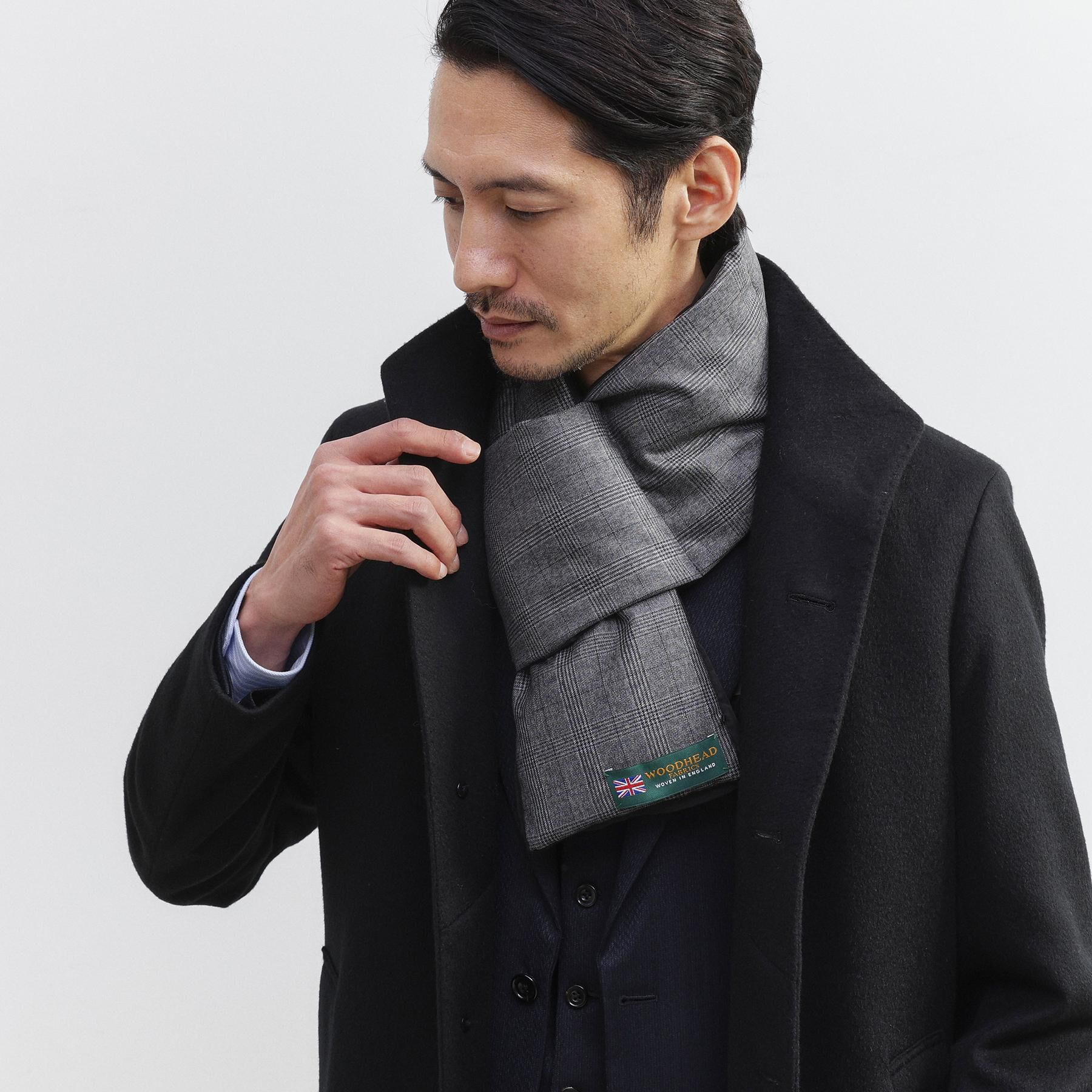 TAKEO KIKUCHI「インポートファブリック ダウンマフラー」|ストール|