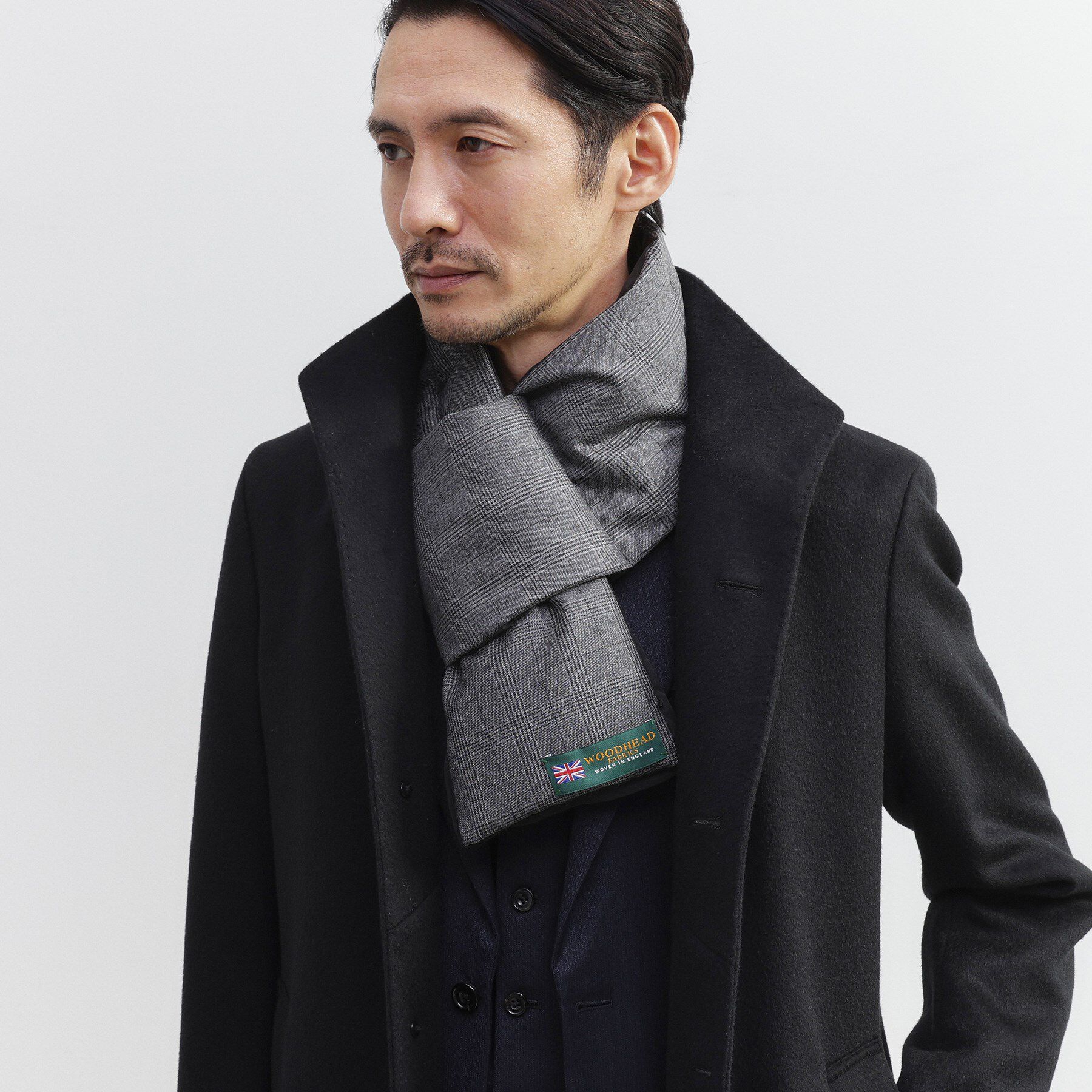 TAKEO KIKUCHI「インポートファブリック ダウンマフラー」|ストール|