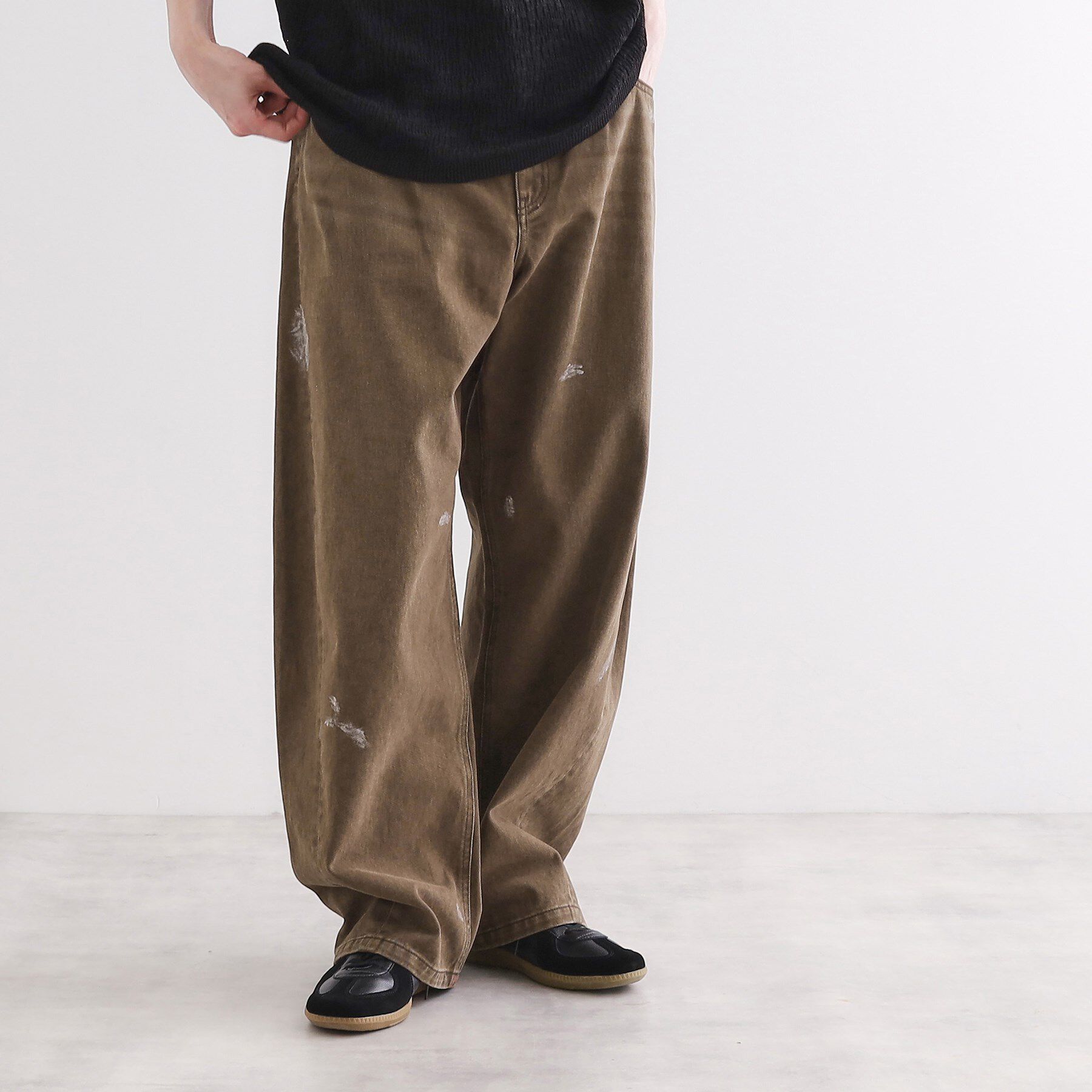 tk.TAKEO KIKUCHI「バレルシルエットパンツ（デニム＆カラーパンツ）」|その他|