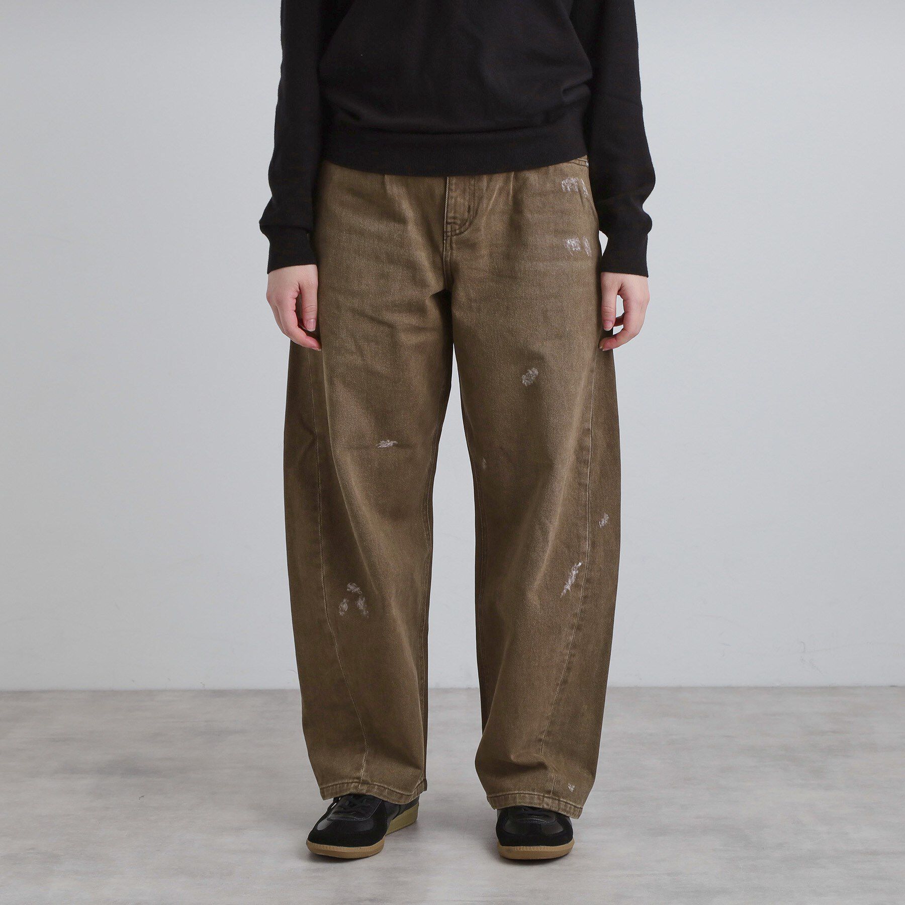 tk.TAKEO KIKUCHI「バレルシルエットパンツ（デニム＆カラーパンツ）」|その他|