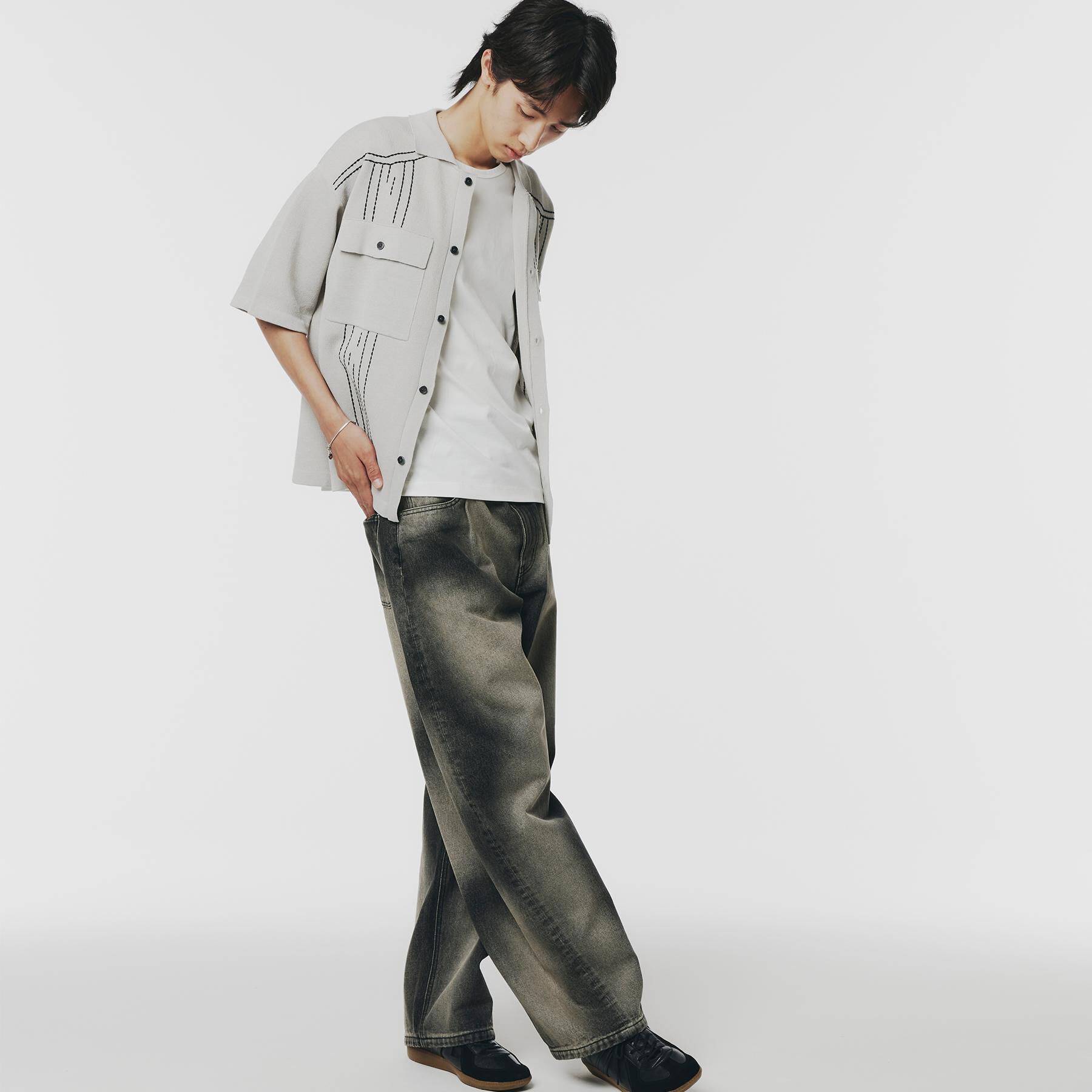 tk.TAKEO KIKUCHI「バレルシルエットパンツ（デニム＆カラーパンツ）」|その他|