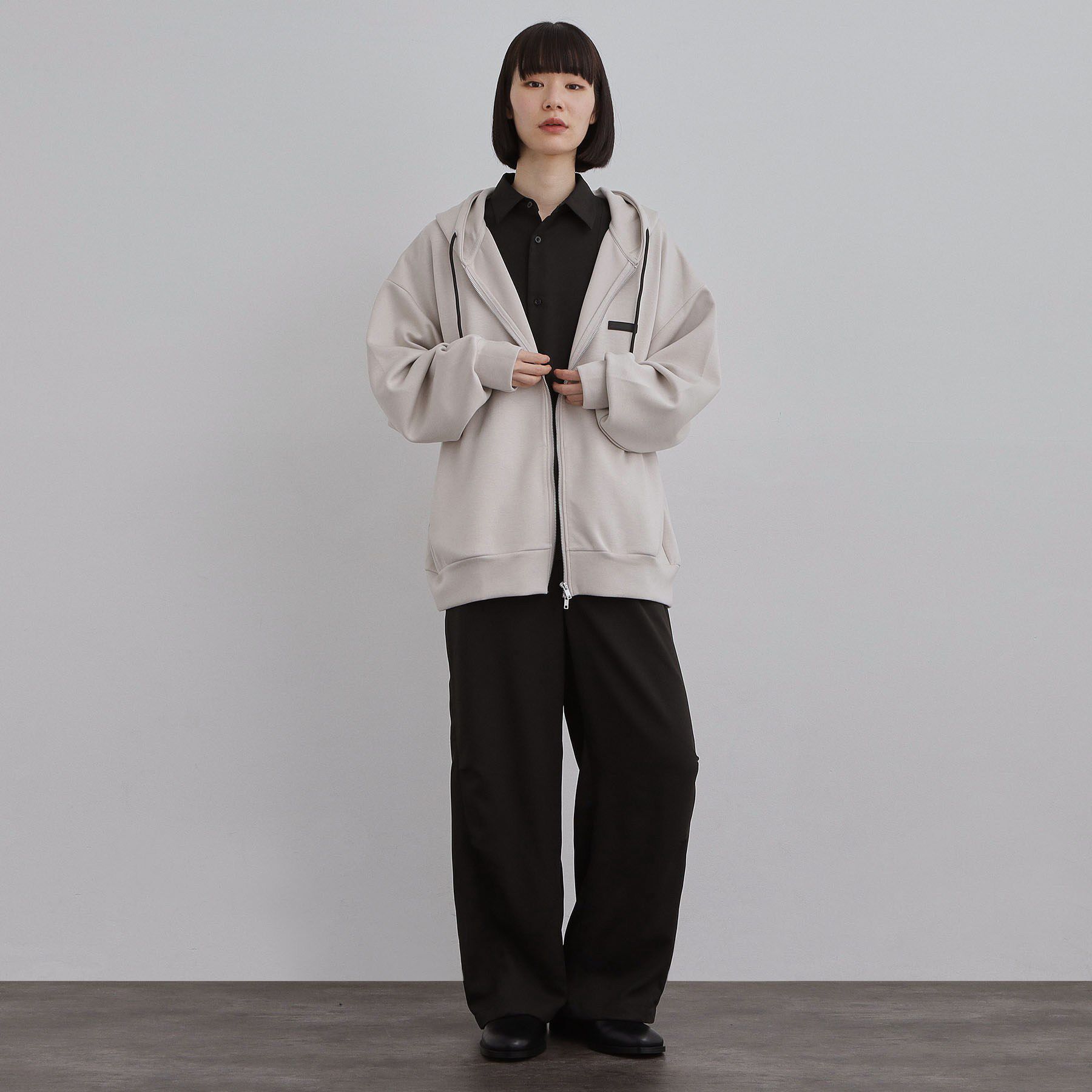 tk.TAKEO KIKUCHI「オーバーサイズジップパーカー」|パーカー|