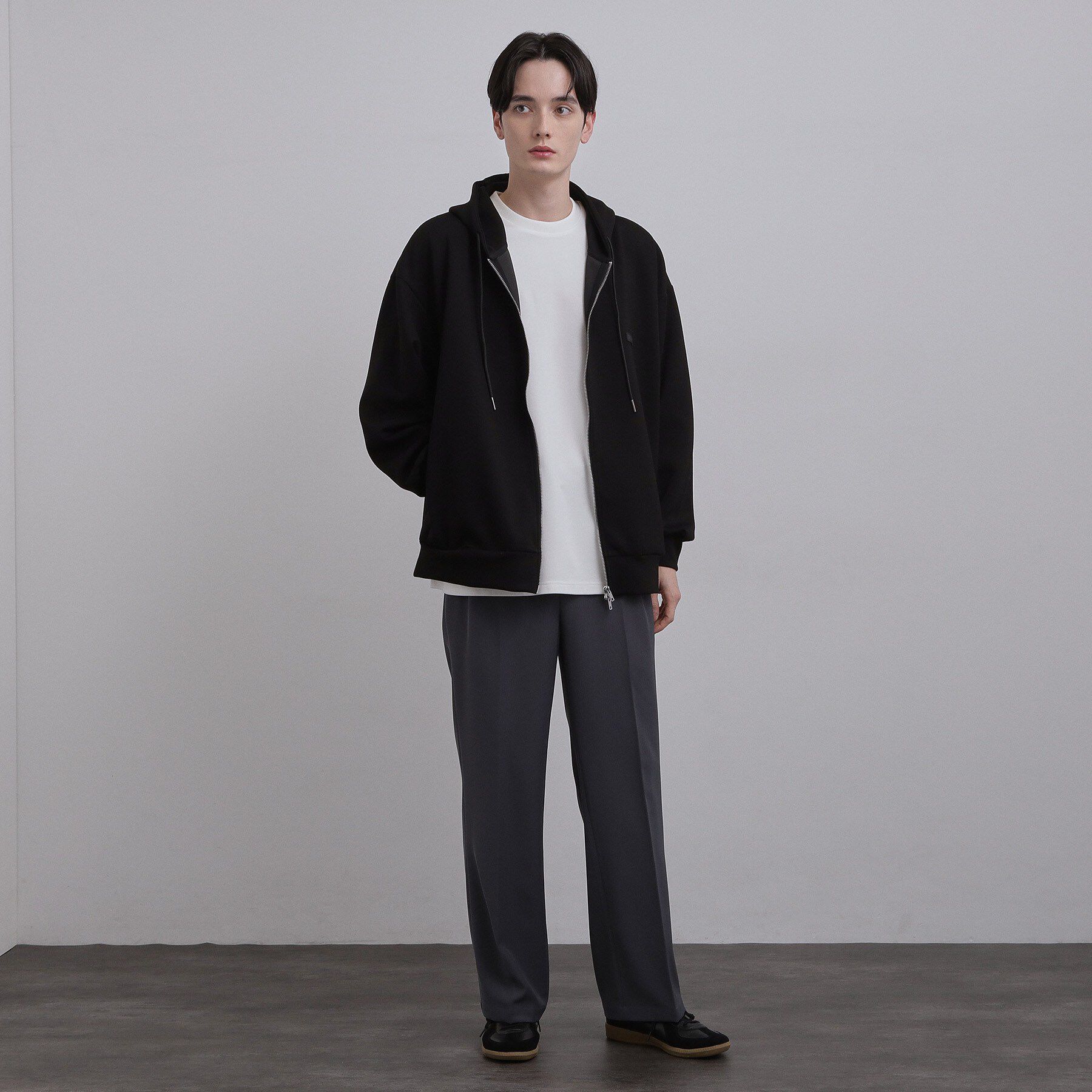 tk.TAKEO KIKUCHI「オーバーサイズジップパーカー」|パーカー|