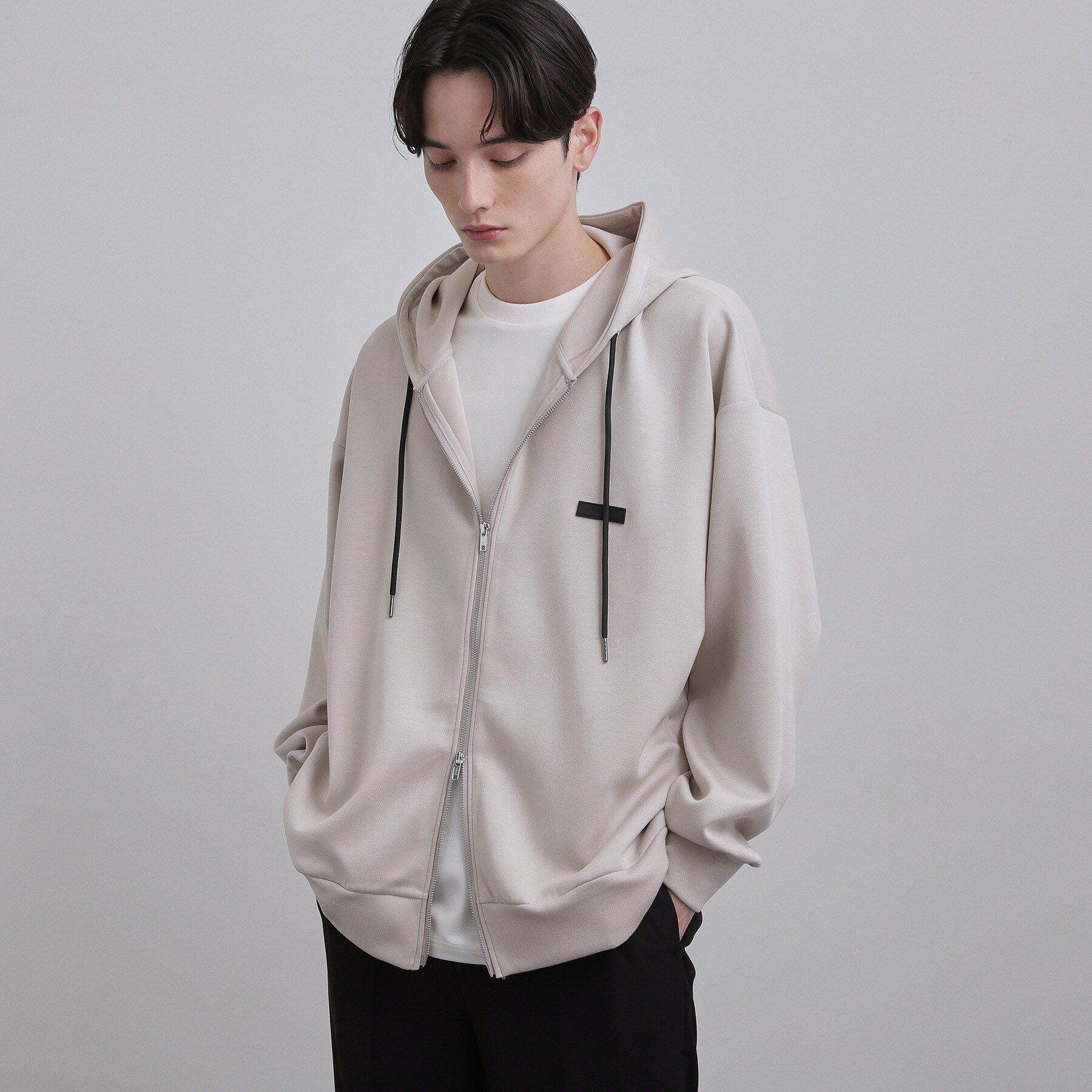 tk.TAKEO KIKUCHI「オーバーサイズジップパーカー」|パーカー|