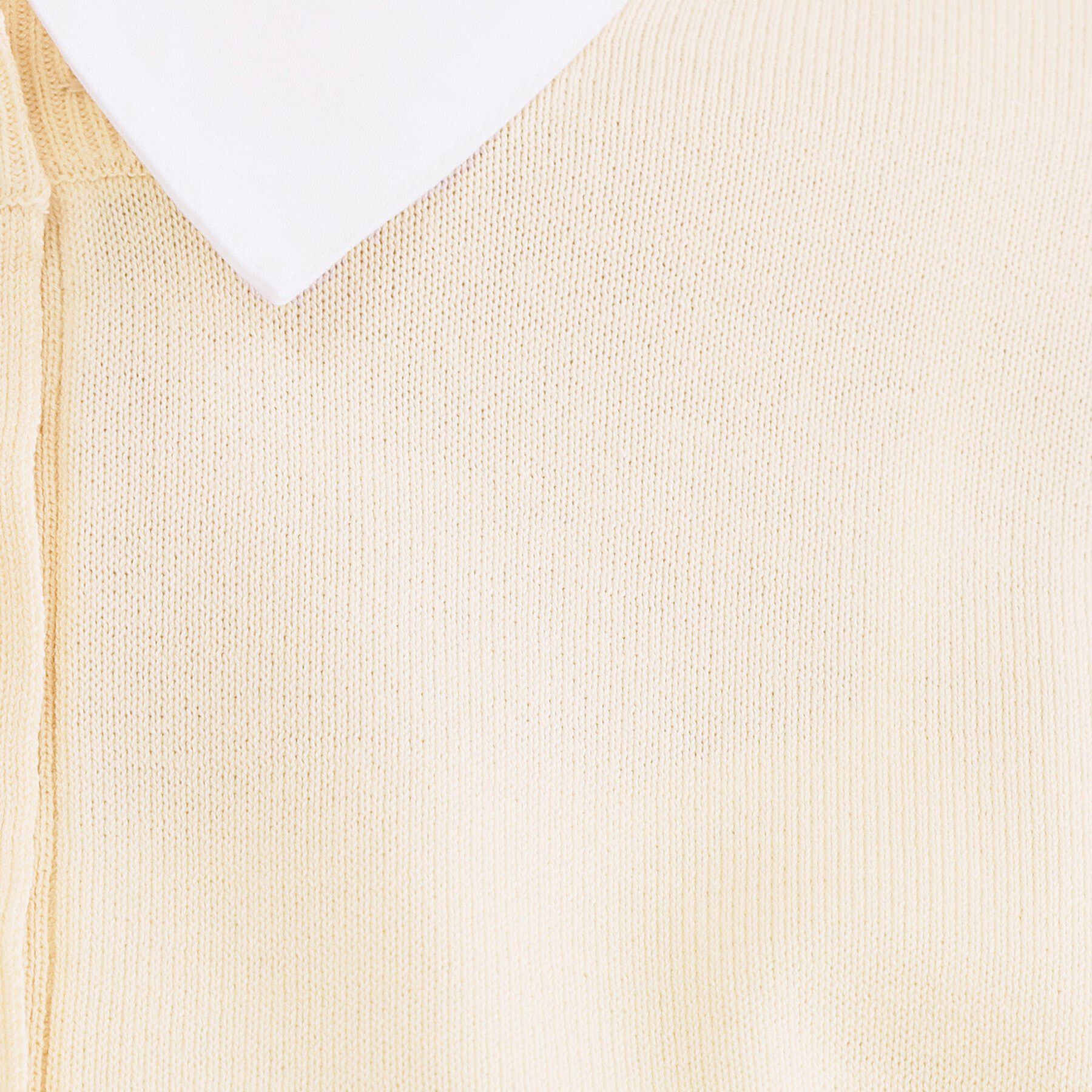 OPAQUE.CLIP「2WAY衿付きニット【洗濯機OK】」|ニット・セーター|