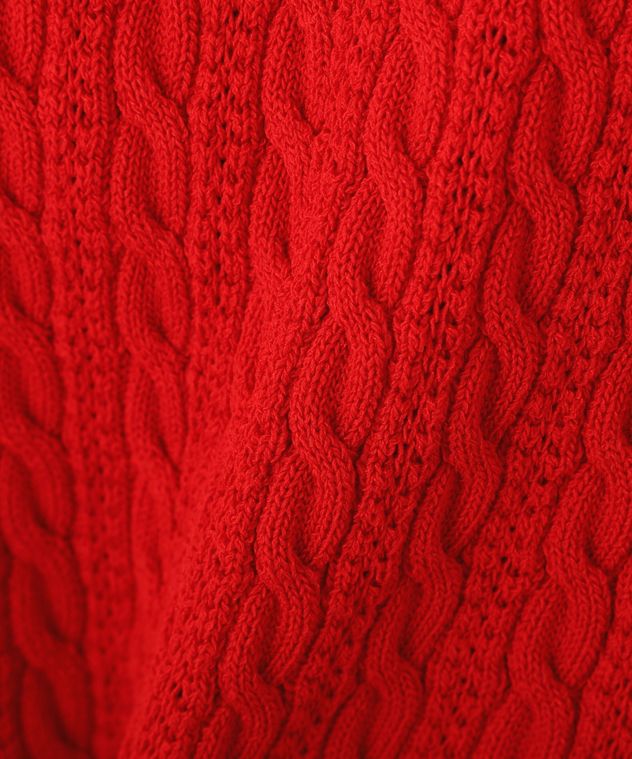  「ケーブル金ボタン半袖ニットカーディガン」|ニット・セーター|