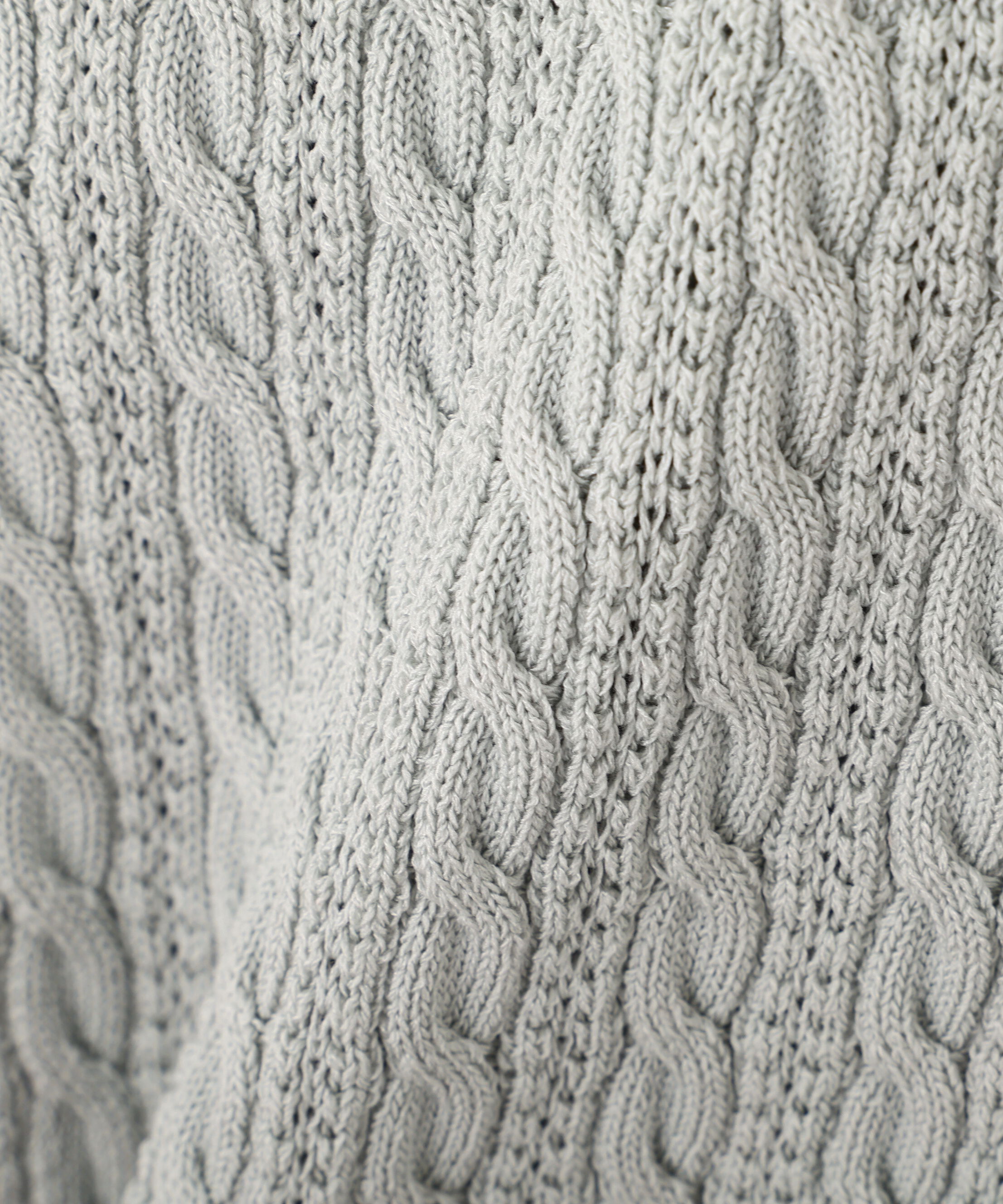  「ケーブル金ボタン半袖ニットカーディガン」|ニット・セーター|